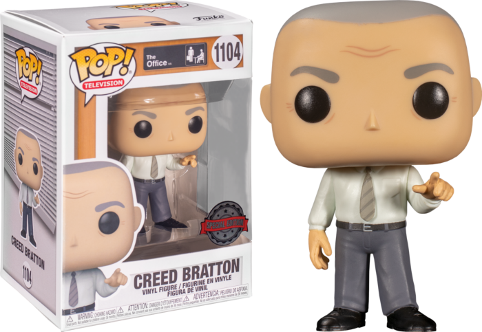 Funko Pop! The Office - Creed Bratton #1104 - Chase Chance - Real Pop Mania