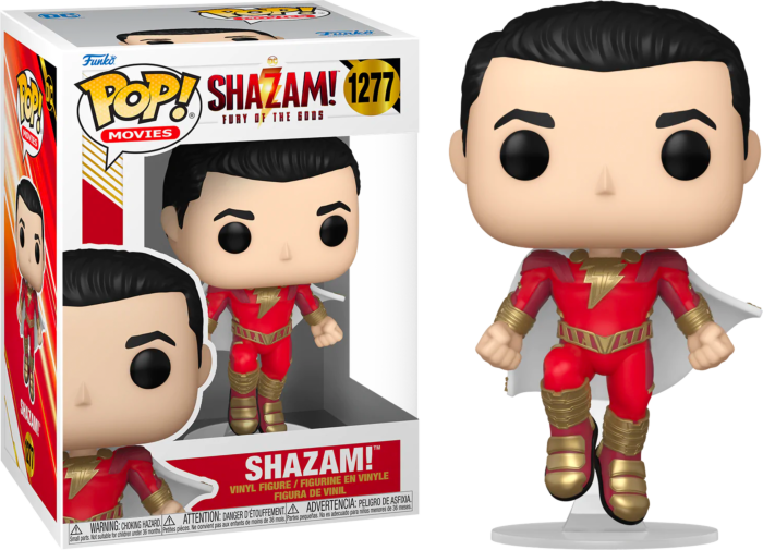 Funko Pop! Shazam! Fury of the Gods (2023) - Shazam! #1277 - Chase Chance