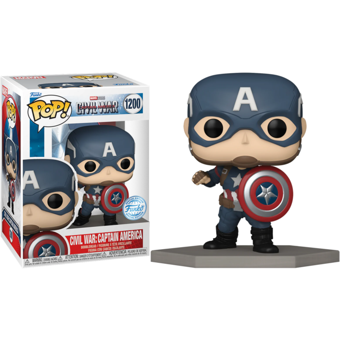 Funko Pop! Captain America: Civil War - Captain America with Shield #1