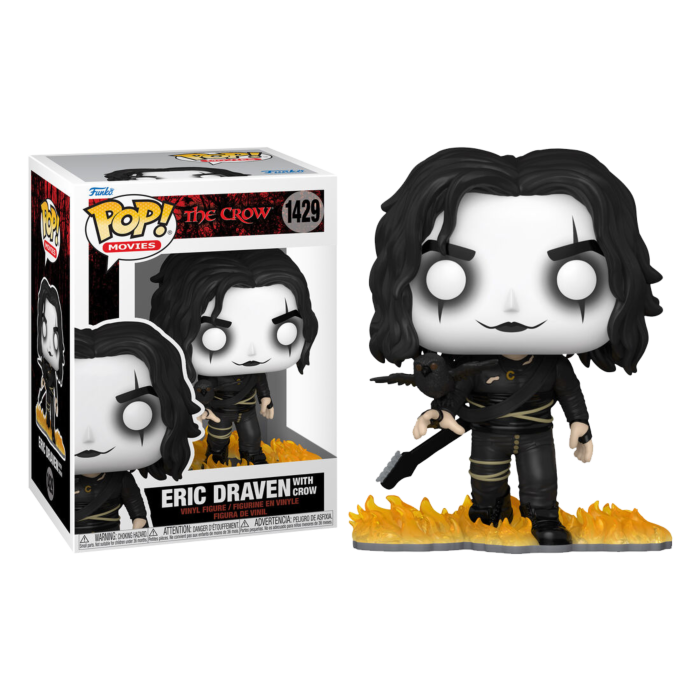 Funko Pop! The Crow - Eric Draven with Crow #1429 - Real Pop Mania
