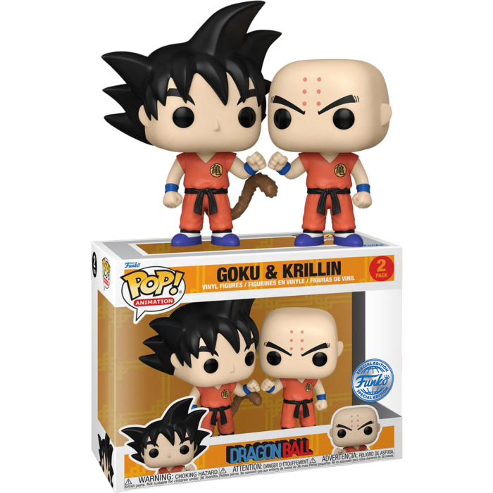 Funko Pop! Dragon Ball Z - Goku & Krillin - 2-Pack