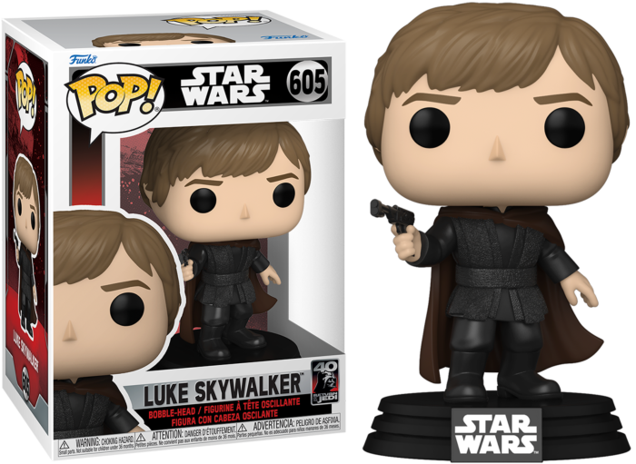 Funko Pop! Star Wars Episode VI: Return of the Jedi - Luke Skywalker 40th Anniversary #605