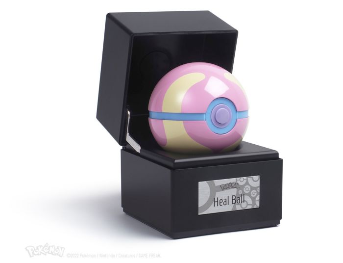 Pokemon - Heal Ball 1:1 Scale Life Size Die-Cast Prop Replica - Real Pop Mania