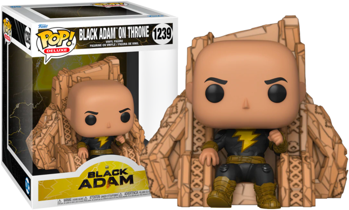 Funko Pop! Black Adam (2022) - Black Adam on Throne Deluxe #1239