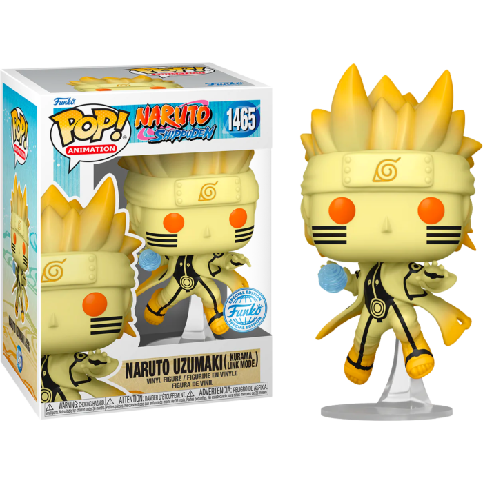 Funko Pop! Naruto: Shippuden - Naruto Uzumaki (Kurama Link Mode) #1465