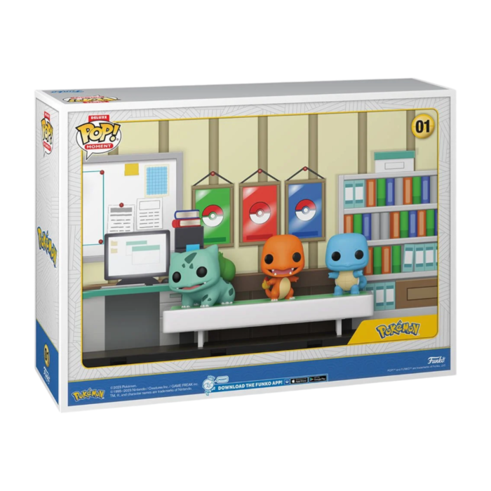 Funko Pop! Moment - Pokemon - Starter Pokemon Bulbasaur, Charmander & Squirtle #01