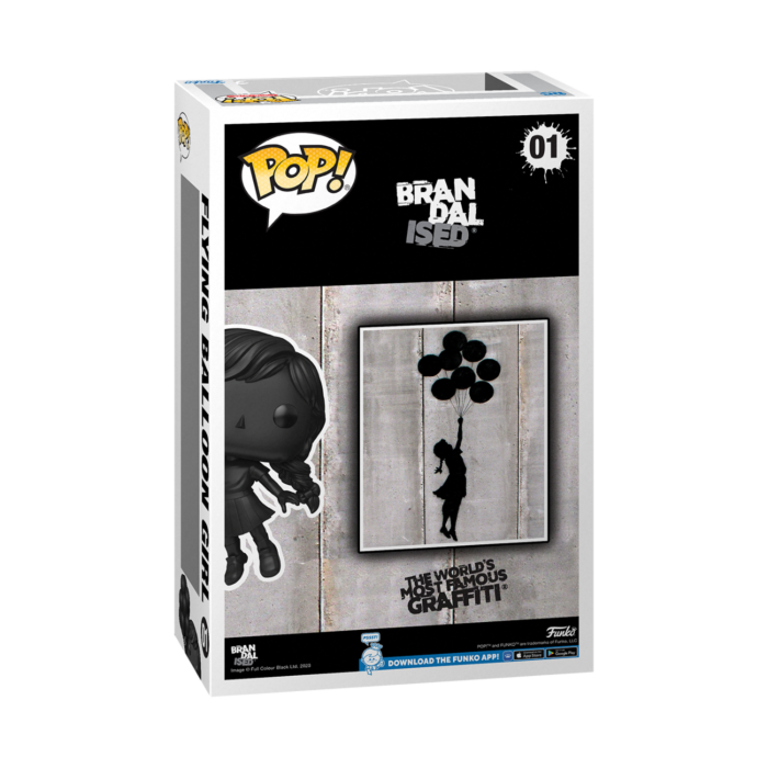 Funko Pop! Art Cover - Brandalised - Flying Balloon Girl by Banksy #01