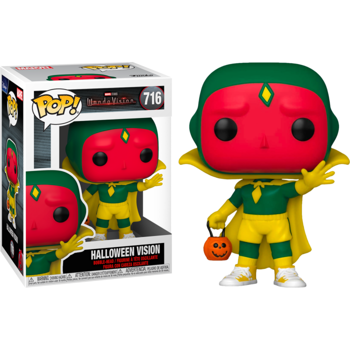 Funko Pop! WandaVision - Halloween Vision #716 - The Amazing Collectables
