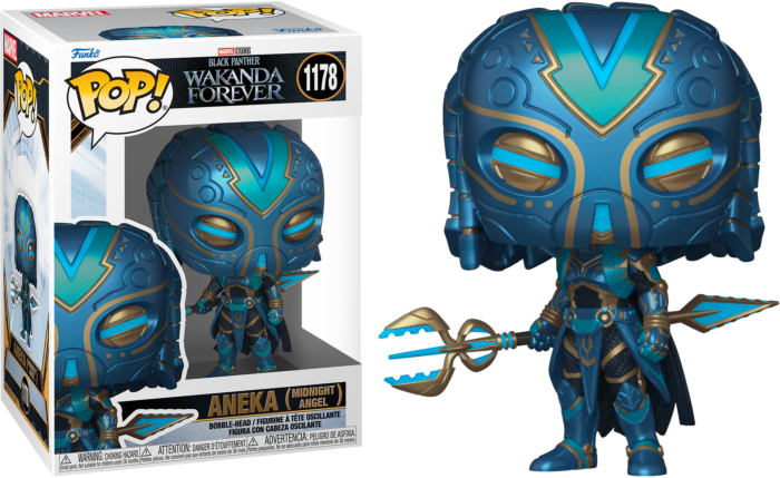 Funko Pop! Black Panther 2: Wakanda Forever - Aneka (Midnight Angel) #1178 - Real Pop Mania