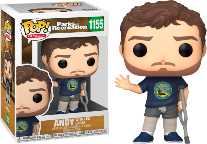 Super7 Figura Andy Dwyer (Mouse Rat) Da Parks And Recreation – ReAction Figure 9,5 Cm Con Chitarra, Collezionabile Per Fan Della Serie