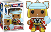 Funko Pop! Marvel: Holiday - Gingerbread Thor #938 - Real Pop Mania