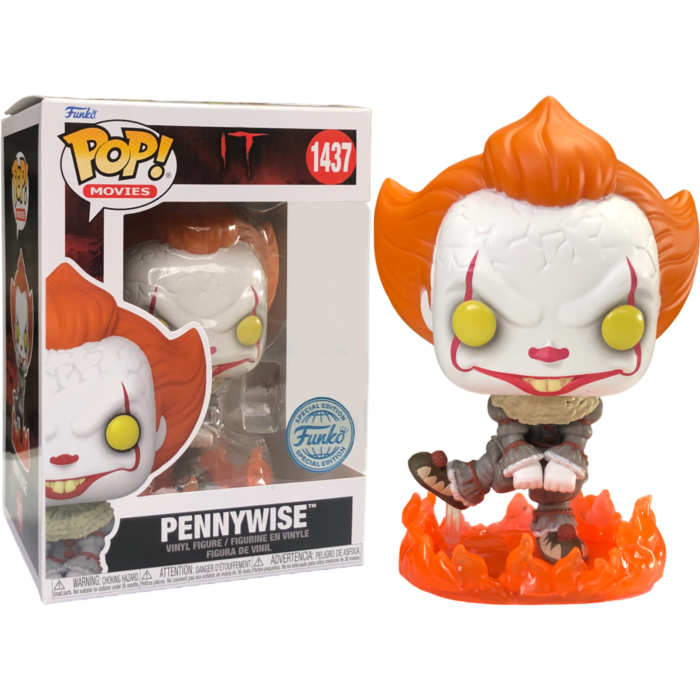 Pennywise glow in the online dark funko