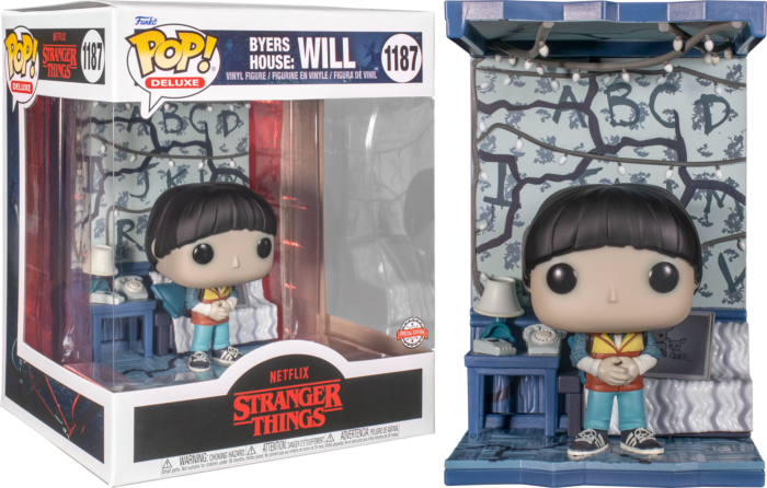 Funko Pop! Deluxe: Stranger Things Build A Scene - Will Byers