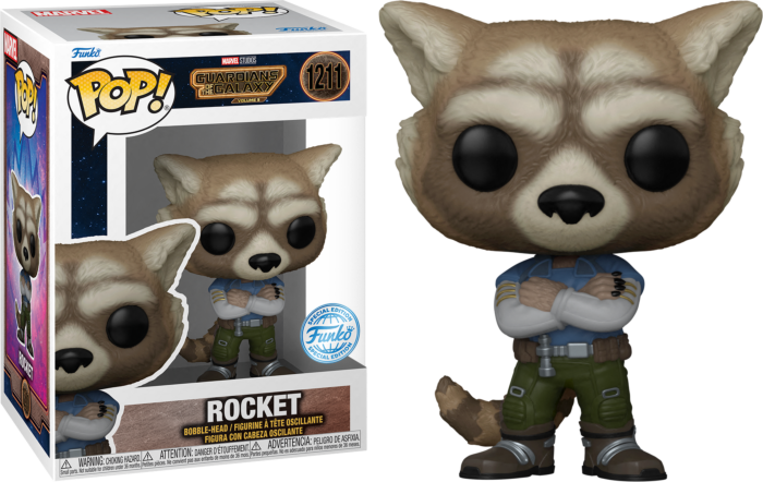 Funko Pop! Guardians of the Galaxy Vol. 3 - Rocket (Casual Outfit) #12