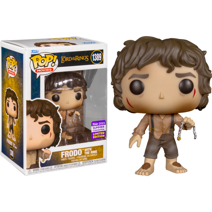 Funko Pop The Lord of the Rings Frodo with The Ring 1389 2023 Sum