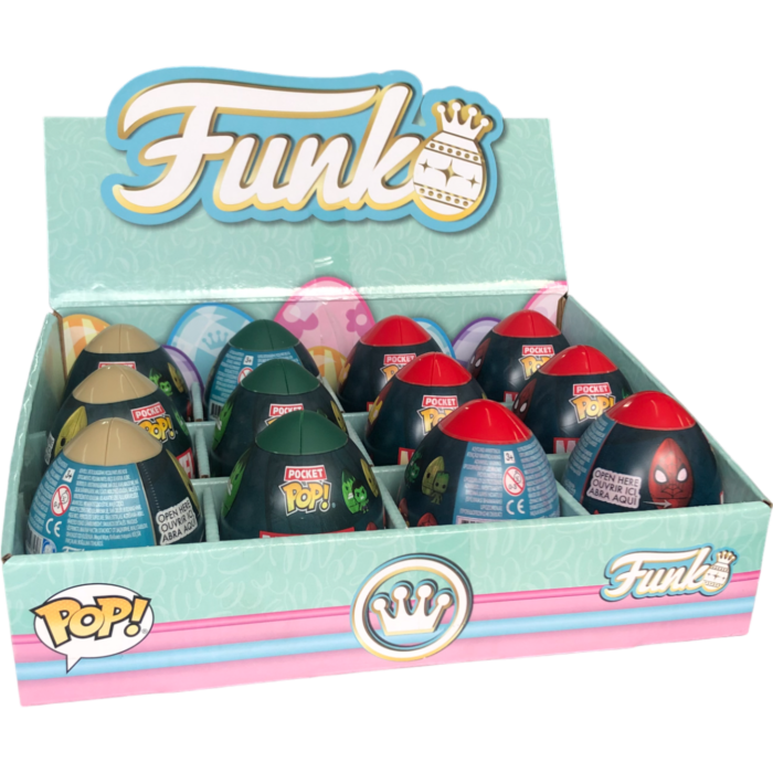 Funko Pop! Marvel: The Avengers - Pocket Pop! Vinyl Figure in Easter Egg (Display of 12 Units)