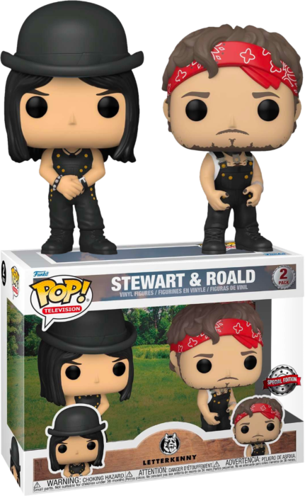 Funko Pop! Letterkenny - Roald and Stewart - 2-Pack - Real Pop Mania