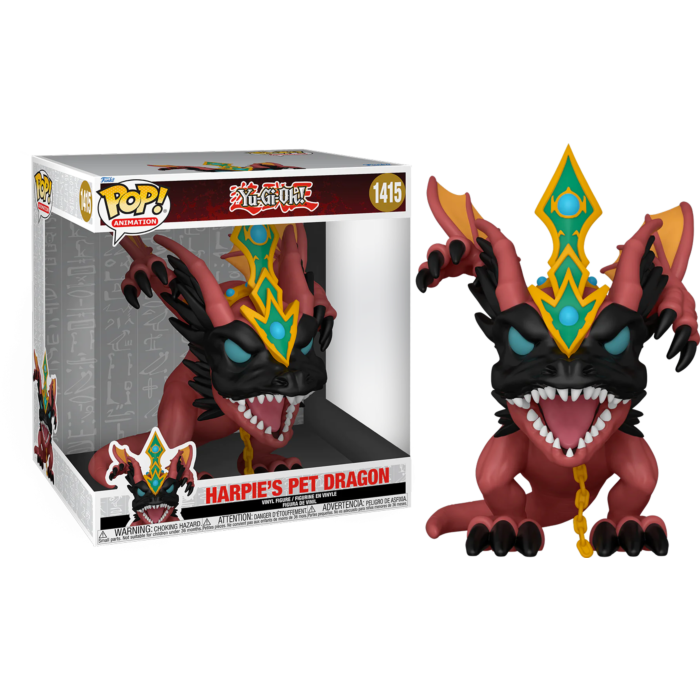 Funko Pop! Yu-Gi-Oh! - Harpie's Pet Dragon 10" #1415