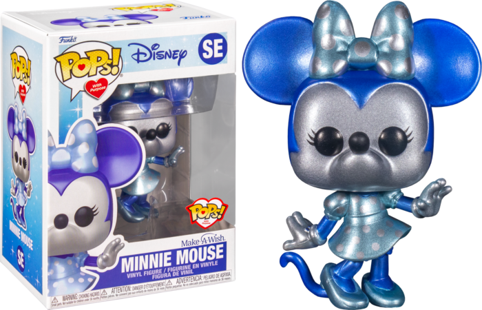 Pop! Disney Minnie Make A Wish Metallic (Pops with Purpo