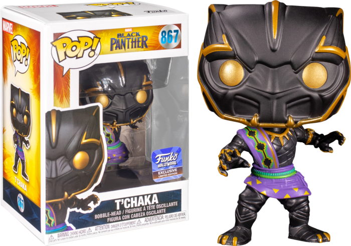 Funko pop black 2024 panther purple glow