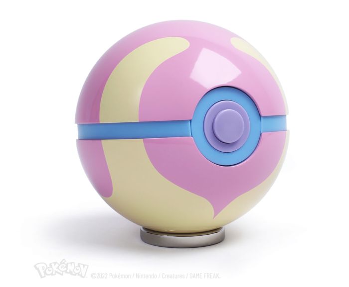 Pokemon - Heal Ball 1:1 Scale Life Size Die-Cast Prop Replica - Real Pop Mania