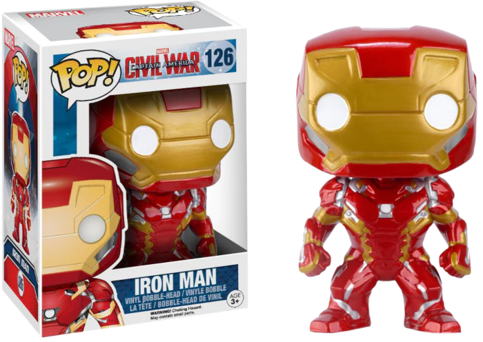 Funko Pop! Captain America: Civil War - Iron Man #126