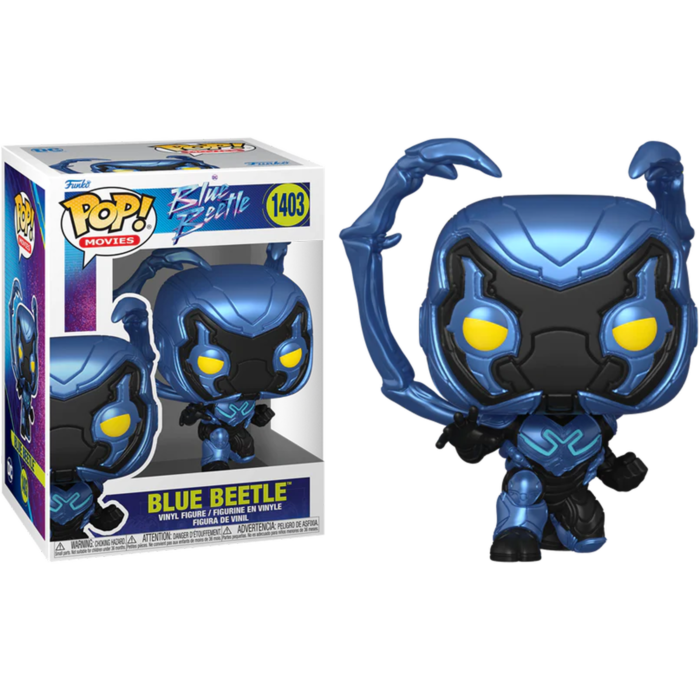 Funko Pop! Blue Beetle (2023) - Blue Beetle, Jaime Reyes & Conrad Carapax - Bundle (Set of 3)