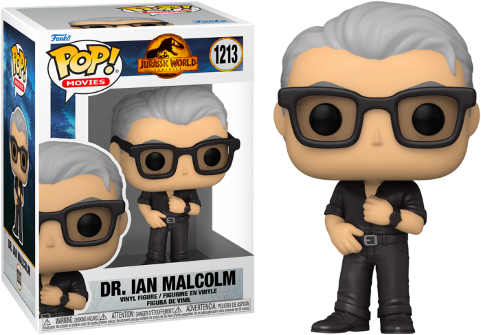 Funko Pop! Jurassic World: Dominion - Dr. Ian Malcolm #1213 - Real Pop Mania