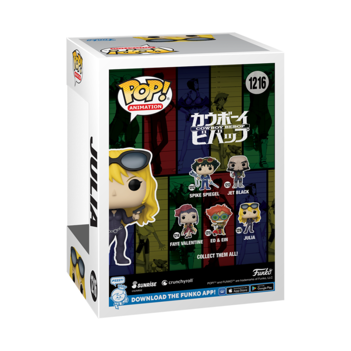 Funko Pop! Cowboy Bebop - Julia #1216 - Real Pop Mania