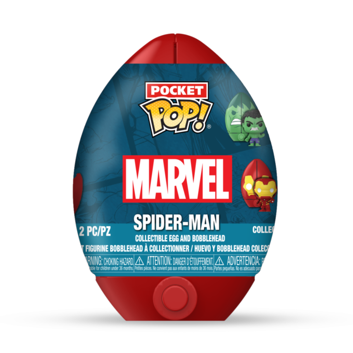 Funko Pop! Marvel: The Avengers - Pocket Pop! Vinyl Figure in Easter Egg (Display of 12 Units)