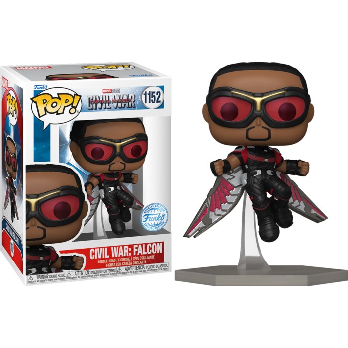 Funko Pop! Captain America: Civil War - Falcon Build-A-Scene #1152