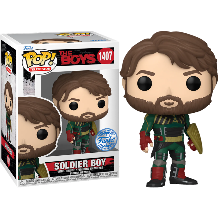 Funko Pop! The Boys - Soldier Boy #1407 - Real Pop Mania