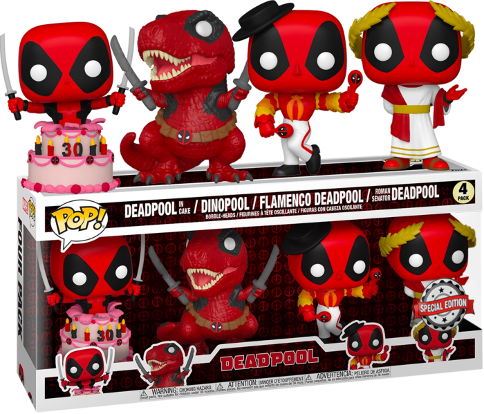 All deadpool best sale funko pops
