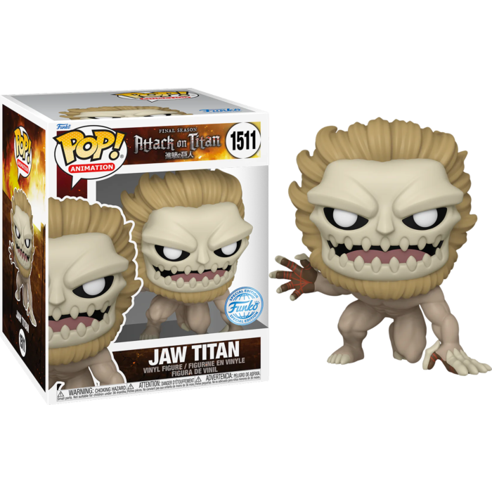 Funko Pop! Attack on Titan - Jaw Titan 6" Super Sized #1511