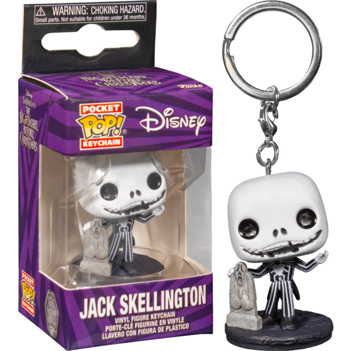 Funko Pocket Pop! Keychain - The Nightmare Before Christmas - 30th Anniversary Jack