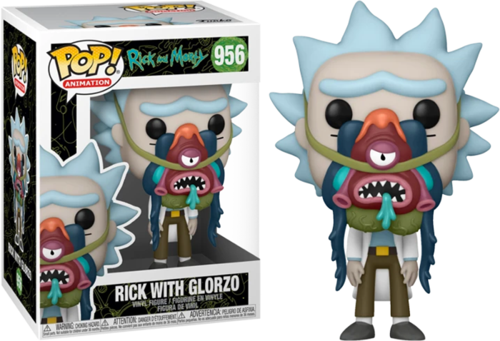 Funko Pop! Rick and Morty - Rick with Glorzo #956