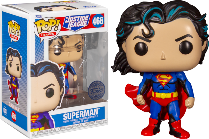 Funko Justice League Superman Pop Figurine de Collection en Vinyle