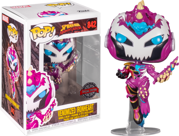 Funko Pop! Spider-Man: Maximum Venom Venomized Ironheart #842