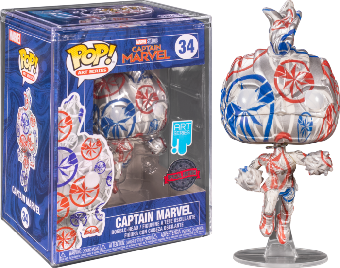 Funko Pop! Marvel - Patriotic Age Artist Series with Pop! Protector - Bundle (Set of 4) - Real Pop Mania