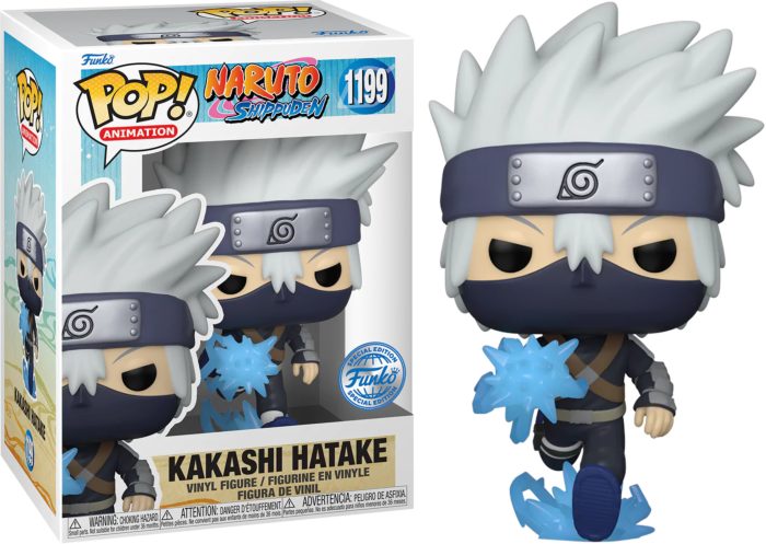 Naruto Shippuden Kakashi (Raikiri) (Glow) Exclusive Funko Pop