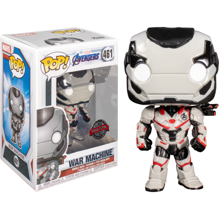 Funko Pop Avengers 4 Endgame War Machine in Team Suit 461