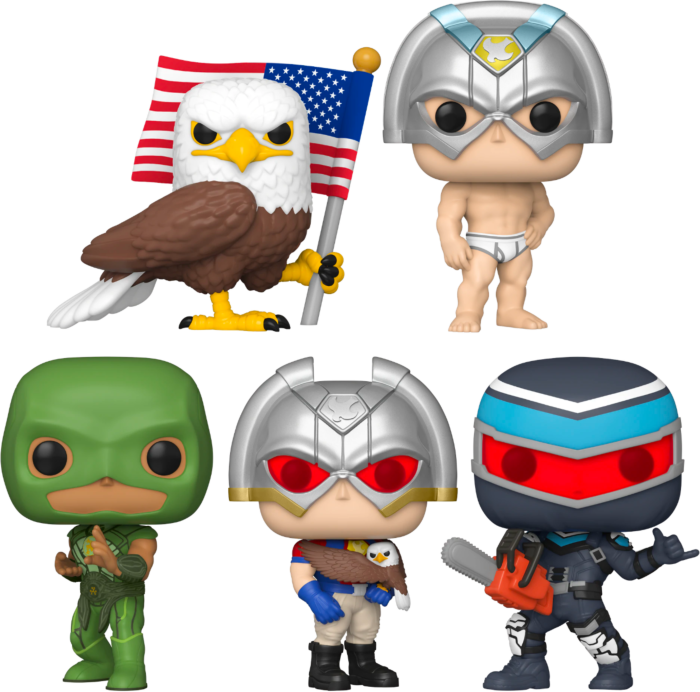 Funko Pop! Peacemaker (2022) - Give Peace A Chance - Bundle (Set of 5) - Real Pop Mania