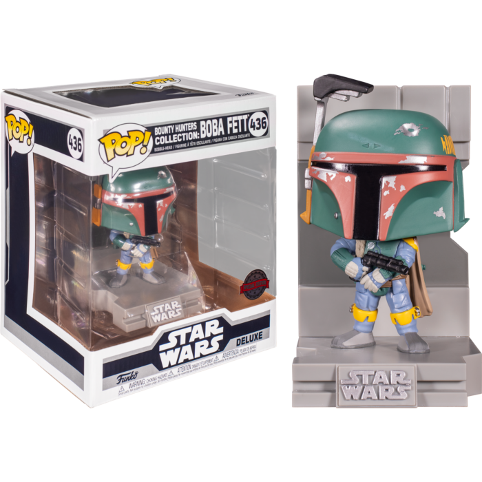Funko Pop! Star Wars Episode V: The Empire Strikes Back - Boba Fett Bounty Hunters Diorama Deluxe #436