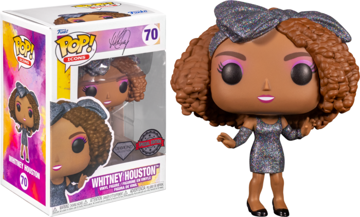 Funko Pop! Whitney Houston - Whitney Houston How Will I Know Diamond Glitter #70