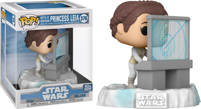 Funko Pop! Star Wars Episode V: The Empire Strikes Back - Princess Leia Battle at Echo Base Deluxe #376