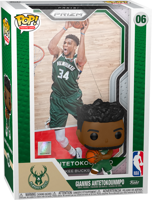 NBA LaMelo Ball Pop! Trading Card Figure with Case, Not Mint
