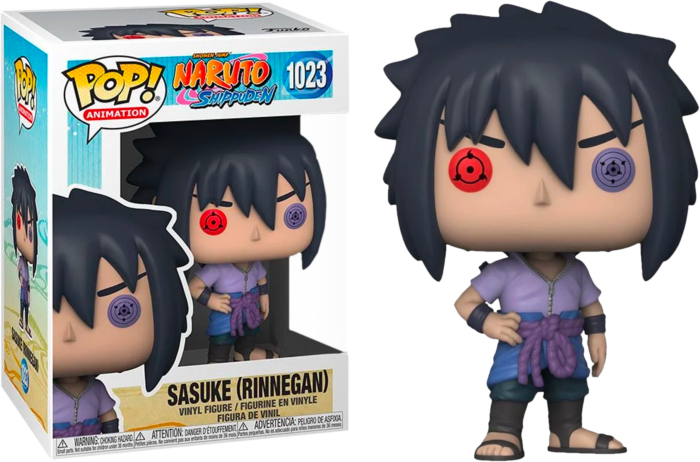 Funko Pop! Naruto: Shippuden - Sasuke Rinnegan #1023 - Chase Chance