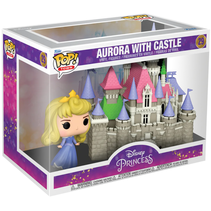 Funko Pop! Town - Sleeping Beauty (1959) - Aurora with Castle Ultimate Funko Pop! Town - Sleeping Beauty (1959) - Aurora with Castle Ultimate