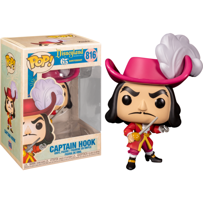 Funko Pop! Peter Pan - Captain Hook Disneyland 65th Anniversary #816