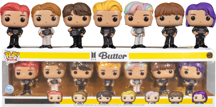 Funko Pop! BTS - BTS Butter - 7-Pack